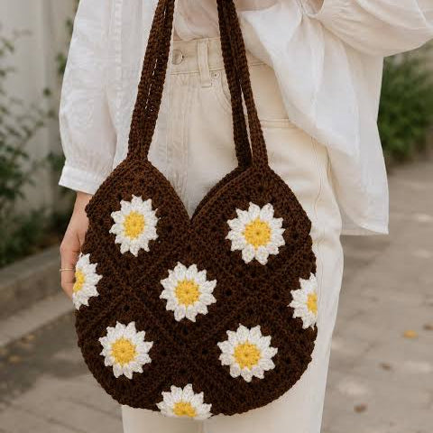 Crochet Handmade Shoulder Bag